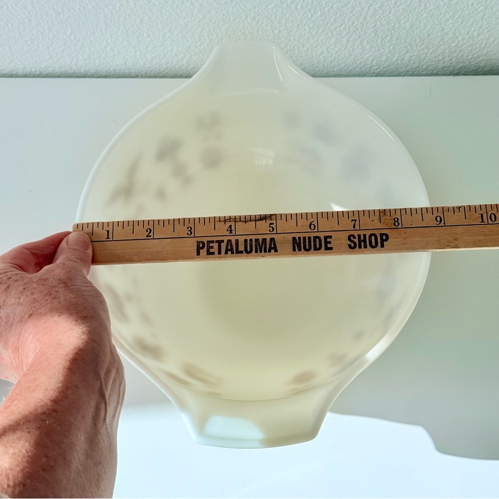 Vintage Pyrex Early American Cinderella Mixing Bowl #443 - 2.5 Qt - Picture 9 of 11